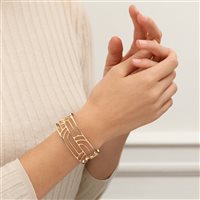 Bracelet Les Georgettes Femme Moderne in laiton 1028-100-00M - 1028-100-00M